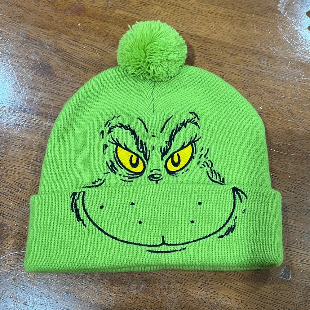 The grinch winter hat